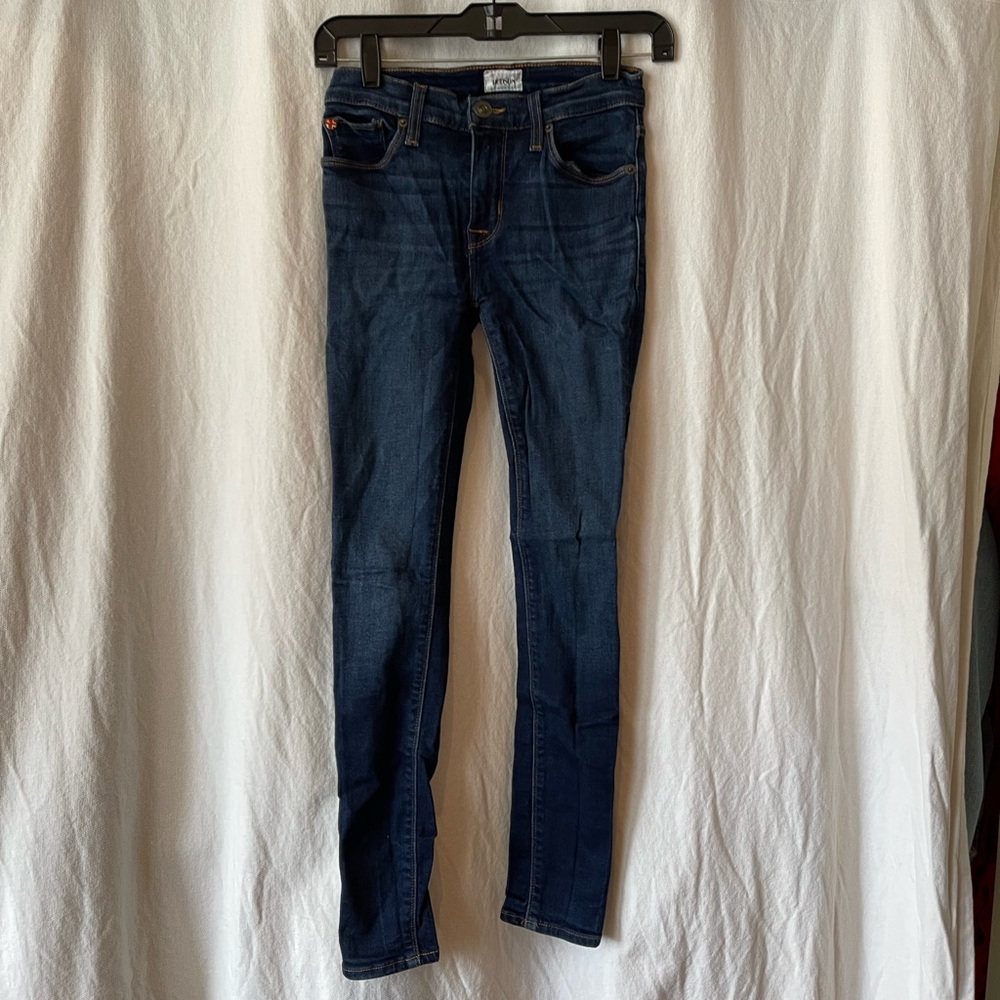 Dark Wash Hudson Skinny Jeans